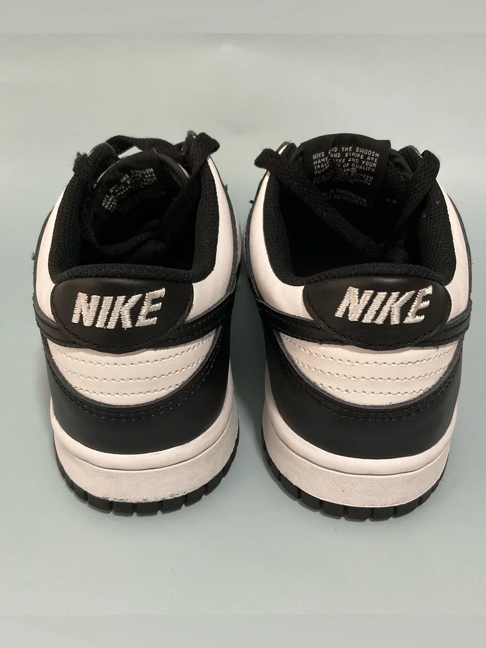 Nike Dunk Low GS Black White Panda Sneakers Size US 6Y